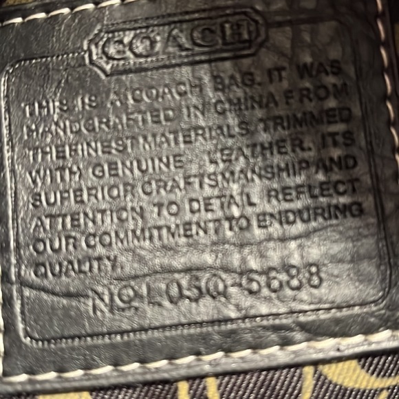 Coach vintage briefcase/ purse - Picture 10 of 10